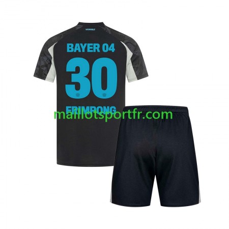 Maillot de Foot Bayer 04 Leverkusen Frimpong 30 Enfant Troisieme 2024/25 Maillot de Foot Bayer 04 Leverkusen Frimpong 30 Enfant Troisieme 2024/25